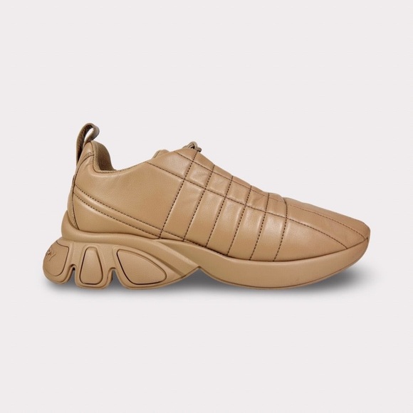 Burberry Axburton Quilted Leather Sneaker - Men’s 10 - Picture 1 of 10